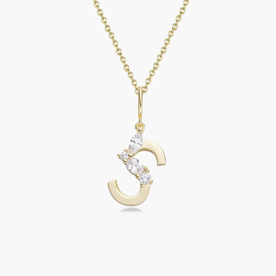 Initial-Halskette | Gold JW