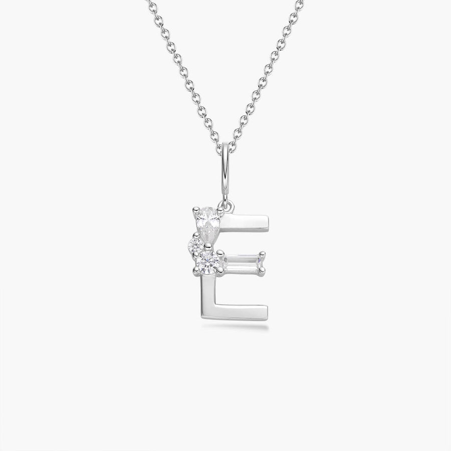Initialhalskette | Platin JW