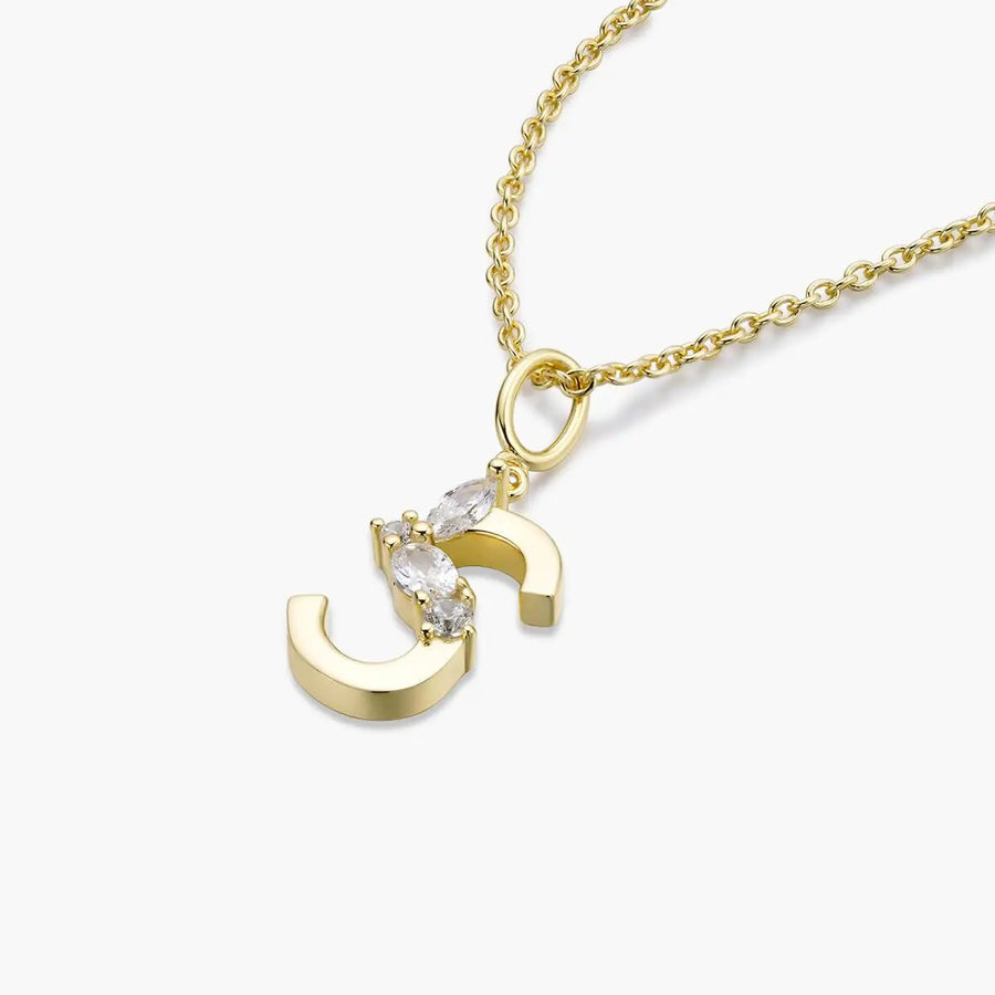 Initial-Halskette | Gold JW