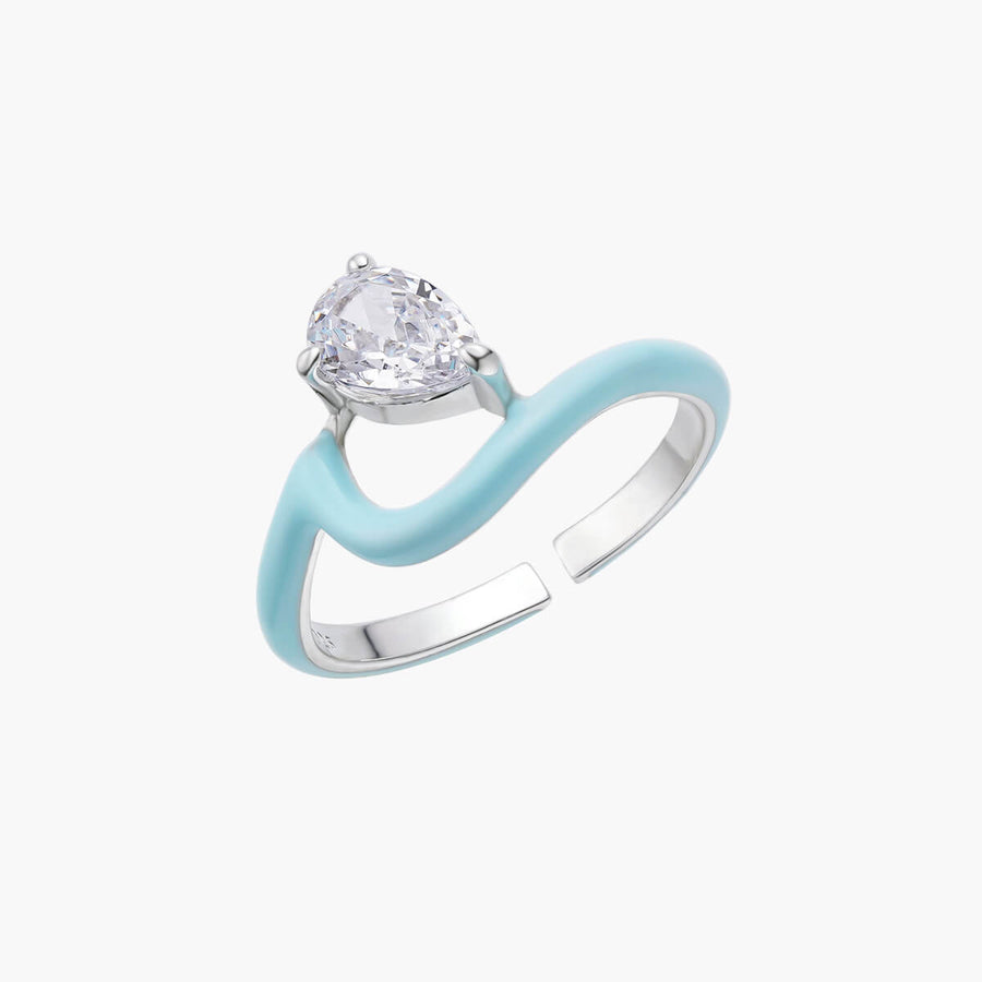 Enamel Perle Ring Objkts