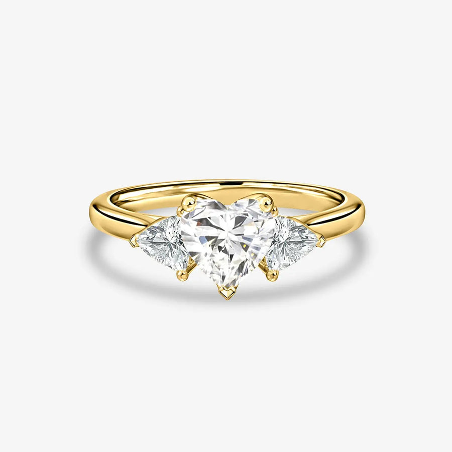 Lovessence Ring 925 Sterling Silver, 18K Gold