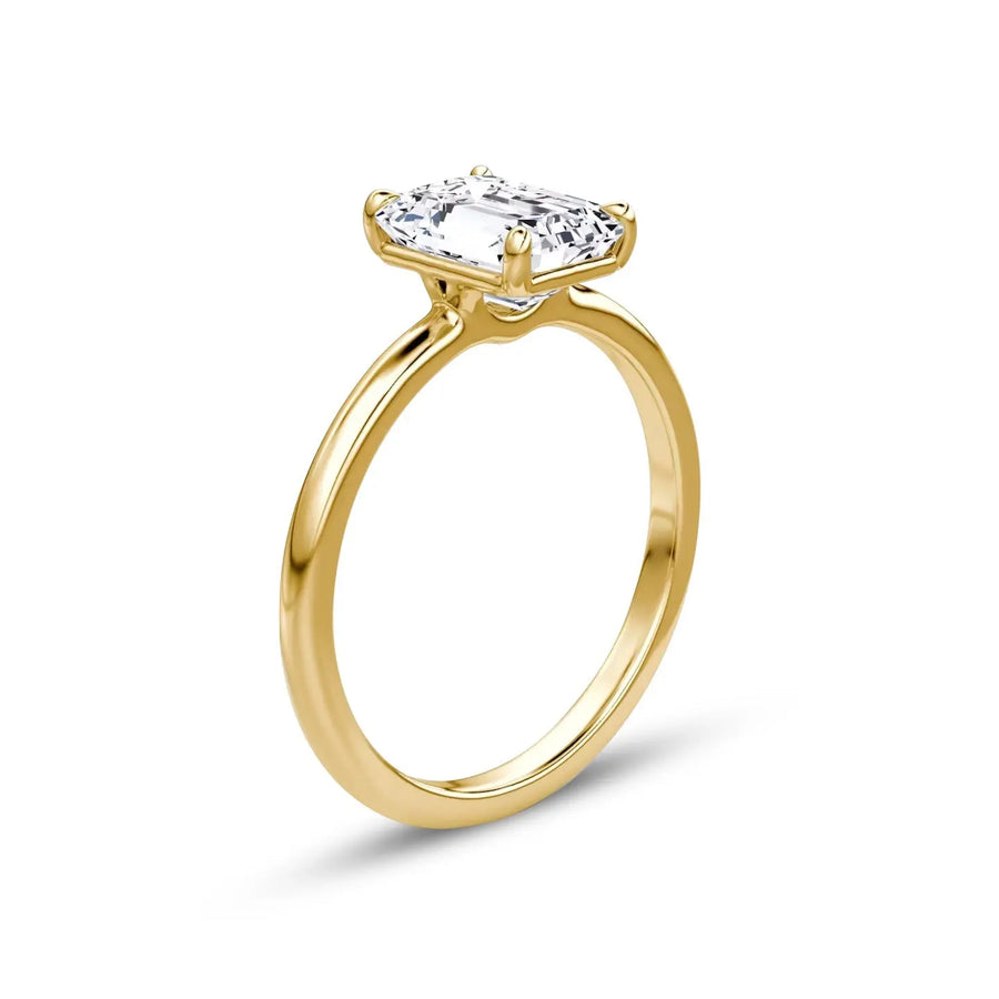 Solene Ring 925 Sterling Silver, 18K Gold
