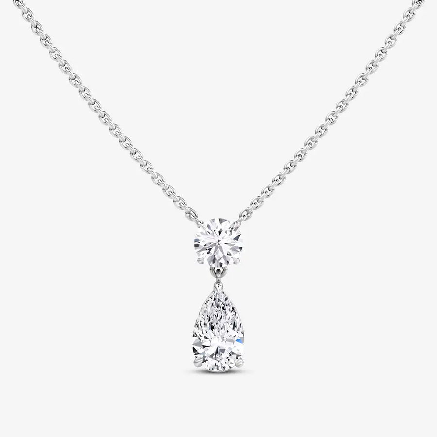 Adorée Halskette 925 Sterling Silver, 18K Gold
