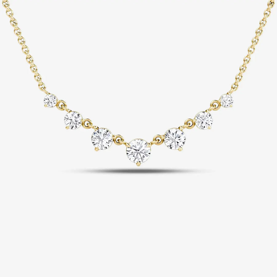 Liora Halskette 925 Sterling Silver, 18K Gold