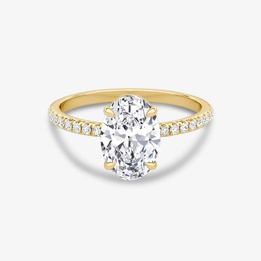 Aurelia Ring 925 Sterling Silver, 18K Gold