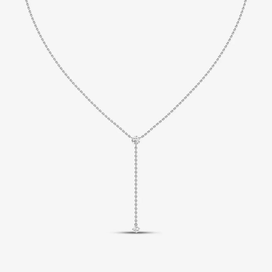 Lysandra Halskette 925 Sterling Silver, 18K Gold