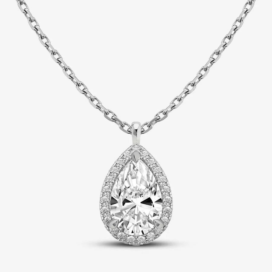 Pearl Classic Halskette 925 Sterling Silver, 18K Gold