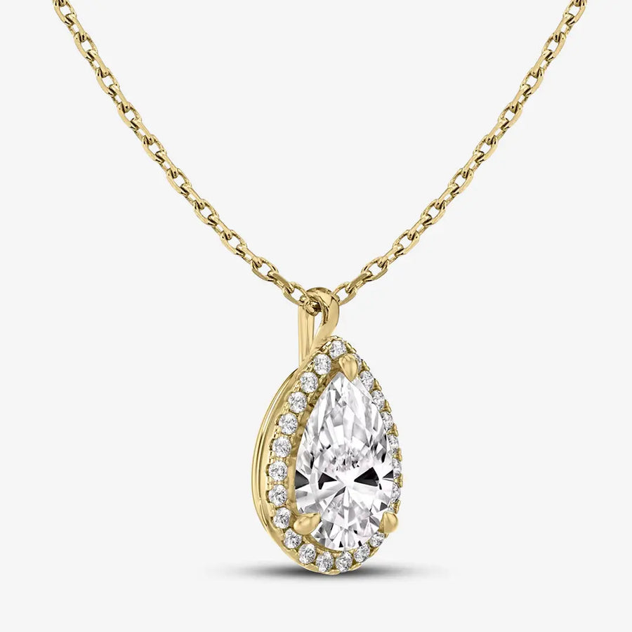 Pearl Classic Halskette 925 Sterling Silver, 18K Gold