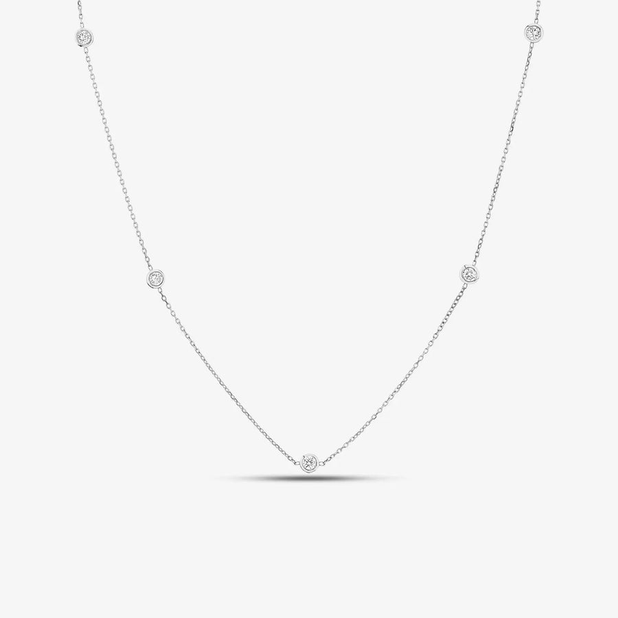 Elysar Halskette 925 Sterling Silver, 18K Gold