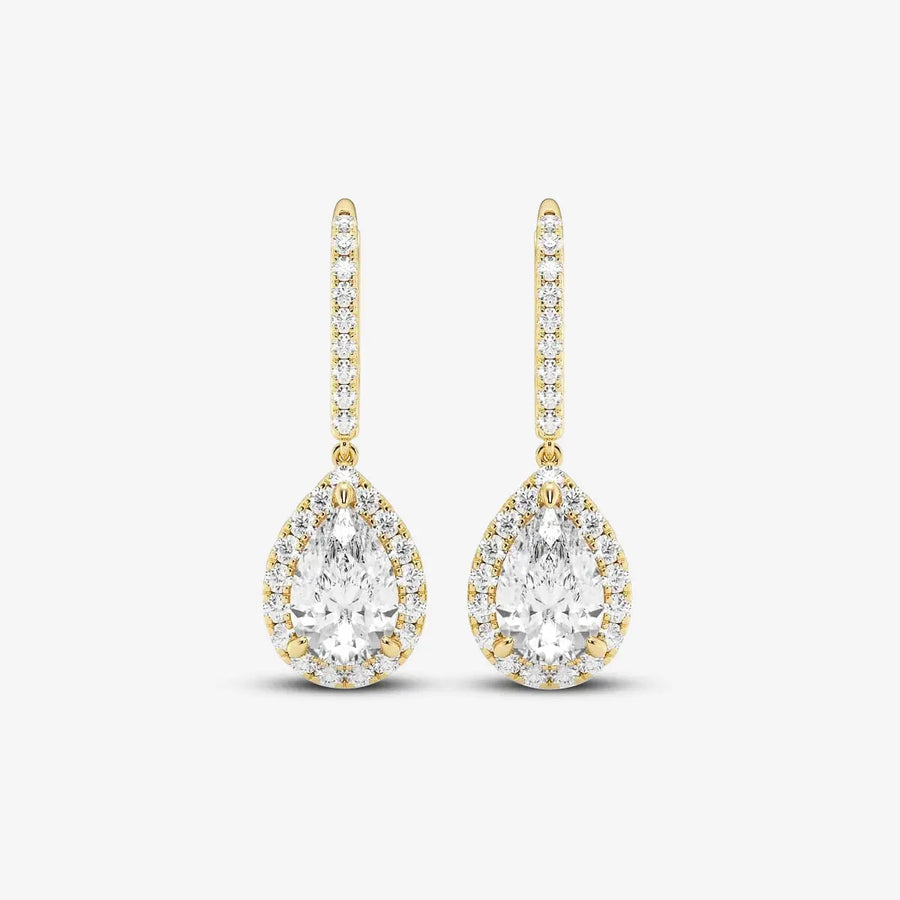 Aurelia Ohrringe 925 Sterling Silver, 18K Gold