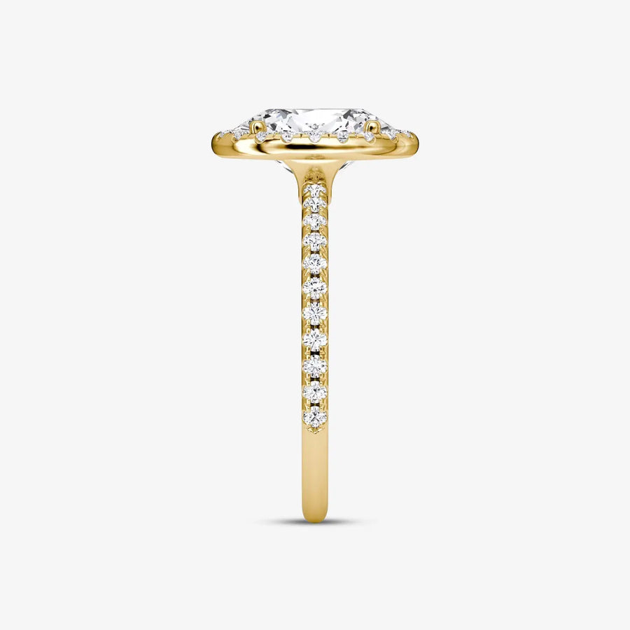 Aurelisse Ring 925 Sterling Silver, 18K Gold