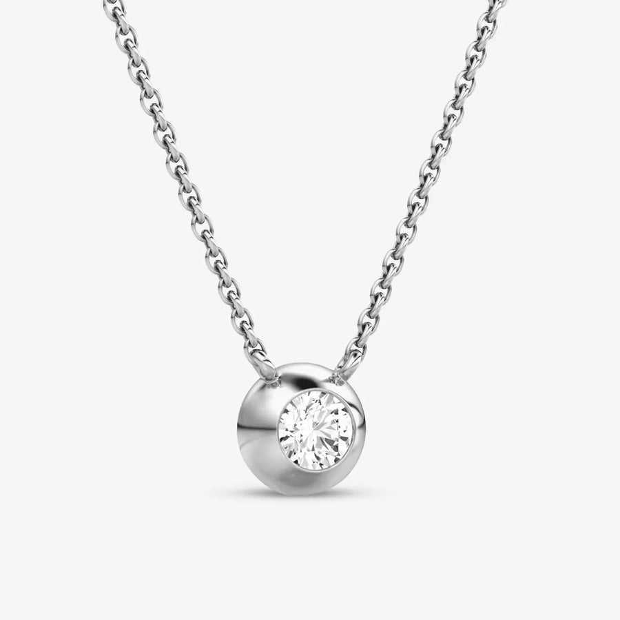 Belisse-Halskette 925 Sterling Silver, 18K Gold