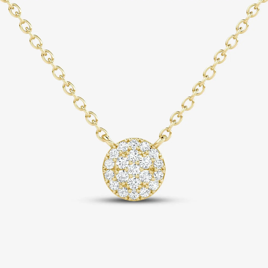 Evelynia-Halskette 925 Sterling Silver, 18K Gold