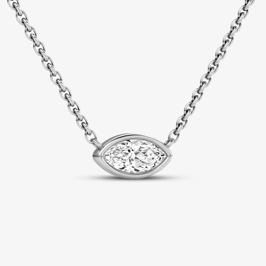 Diamira Halskette 925 Sterling Silver, 18K Gold