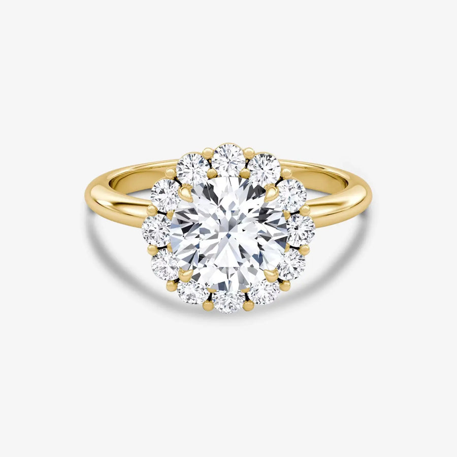 Darlene Ring 925 Sterling Silver, 18K Gold
