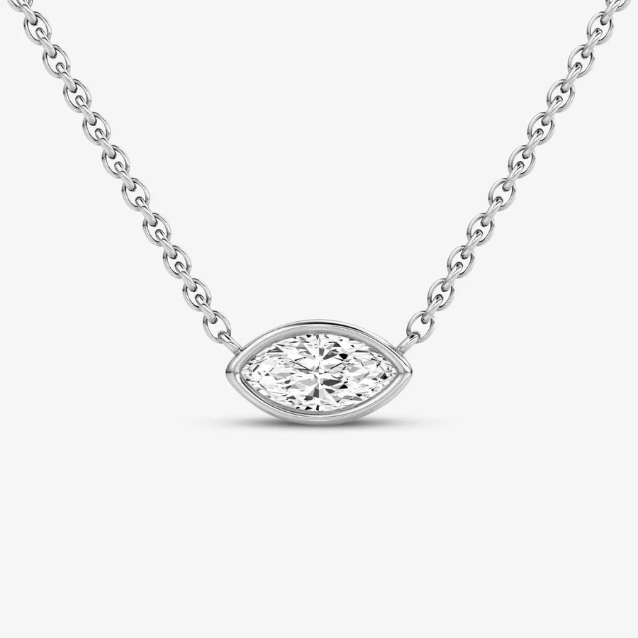 Diamira Halskette 925 Sterling Silver, 18K Gold