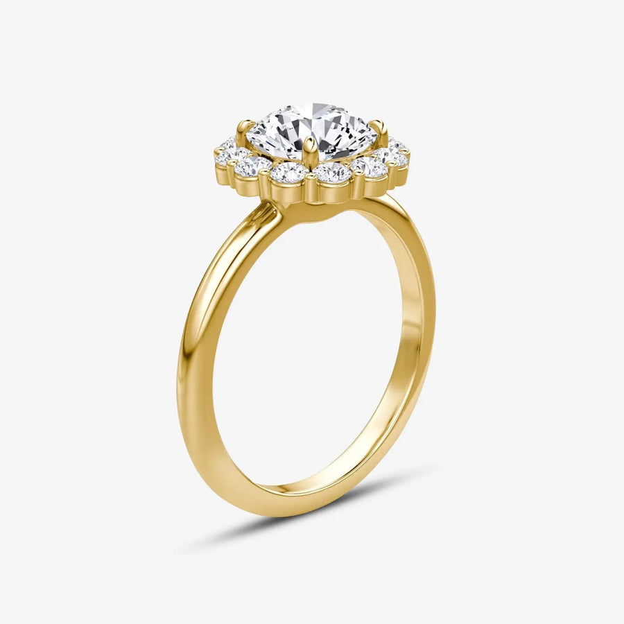 Darlene Ring 925 Sterling Silver, 18K Gold