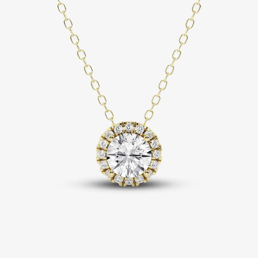 Althea Halskette 925 Sterling Silver, 18K Gold