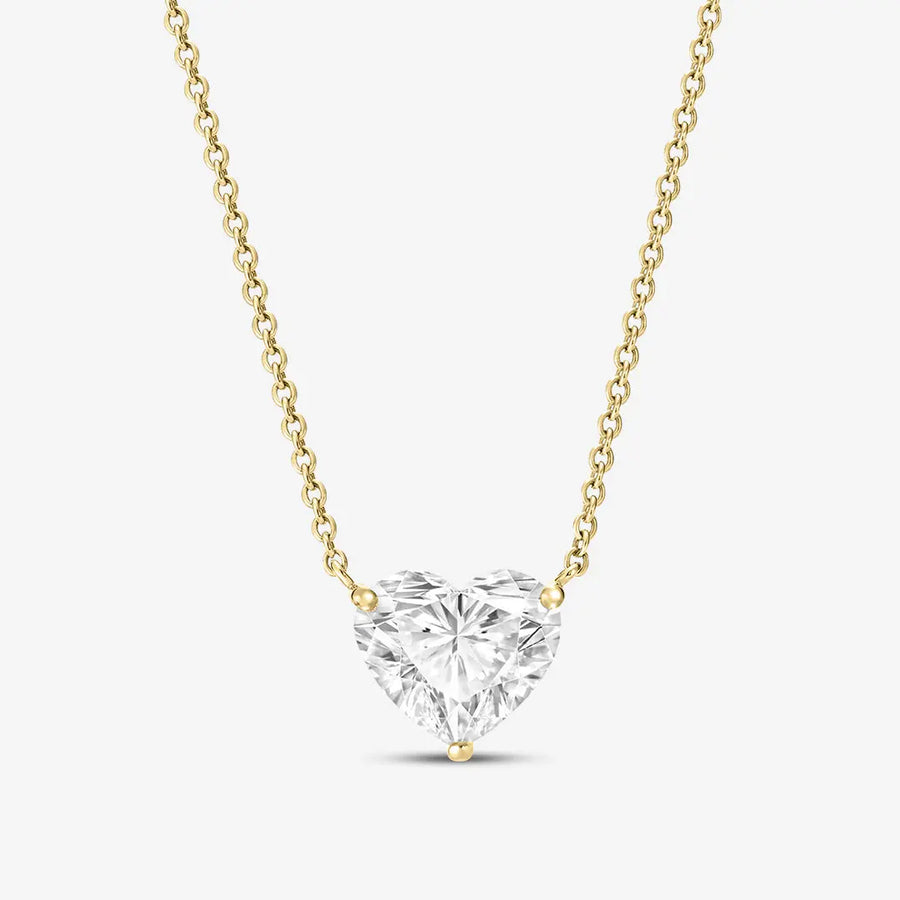 Lovelle Halskette 925 Sterling Silver, 18K Gold