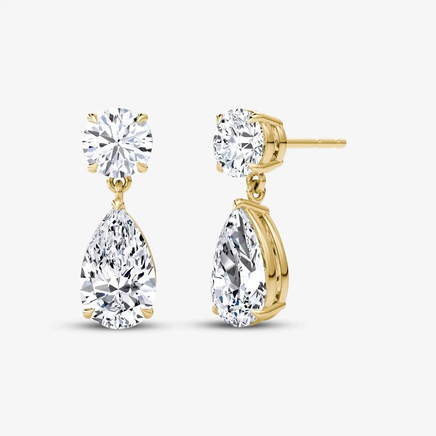 Adorée Ohrringe 925 Sterling Silver, 18K Gold