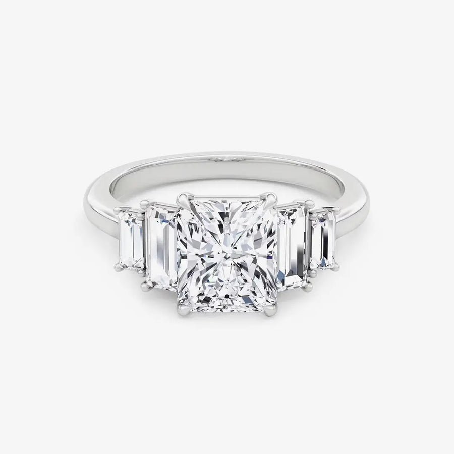 Allure-Ring 925 Sterling Silver, 18K Gold