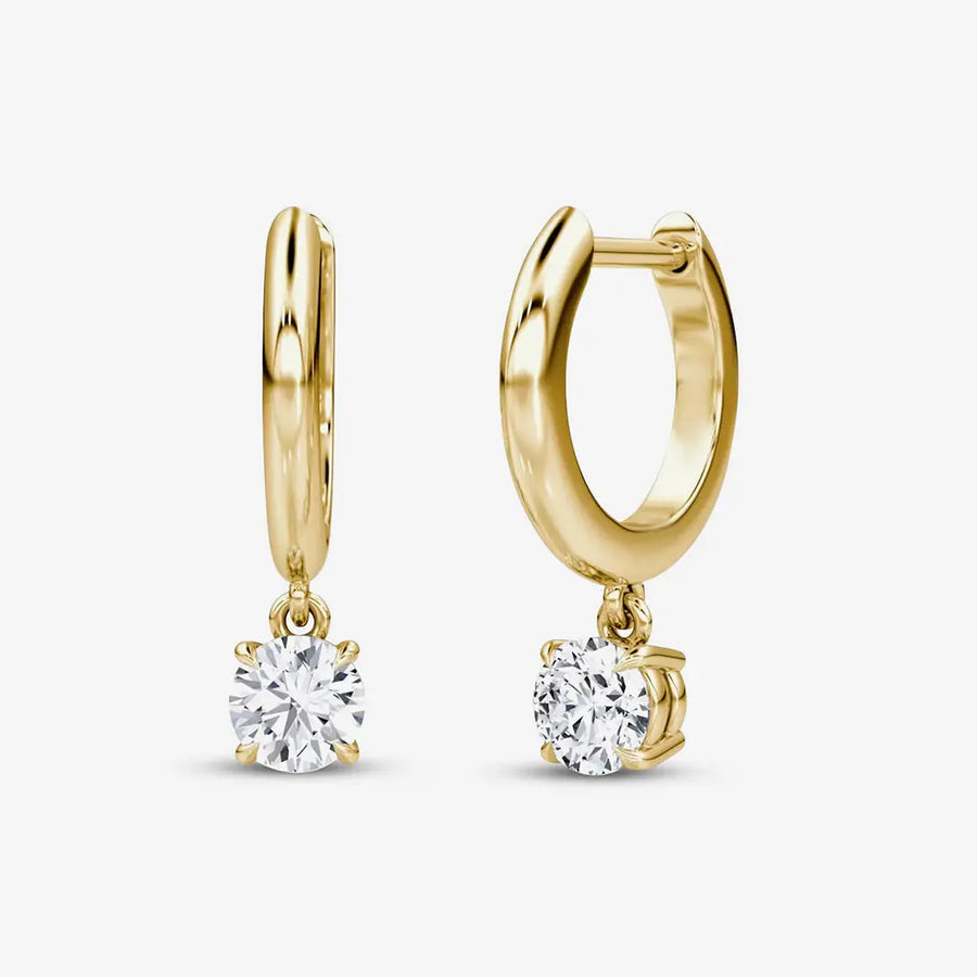 Ariella Ohrringe 925 Sterling Silver, 18K Gold