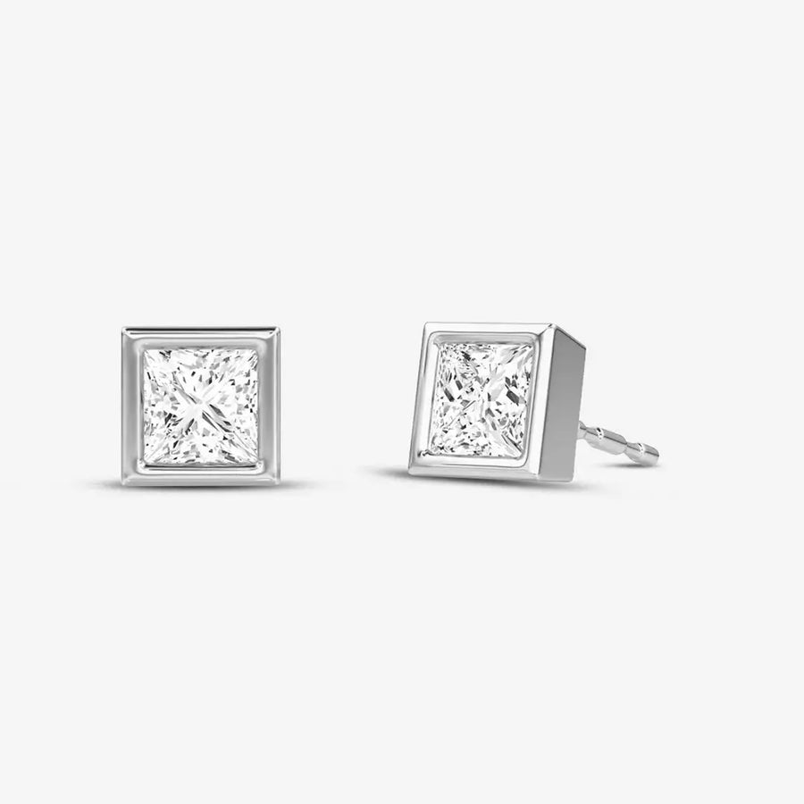 Brigitte Ohrringe 925 Sterling Silver, 18K Gold