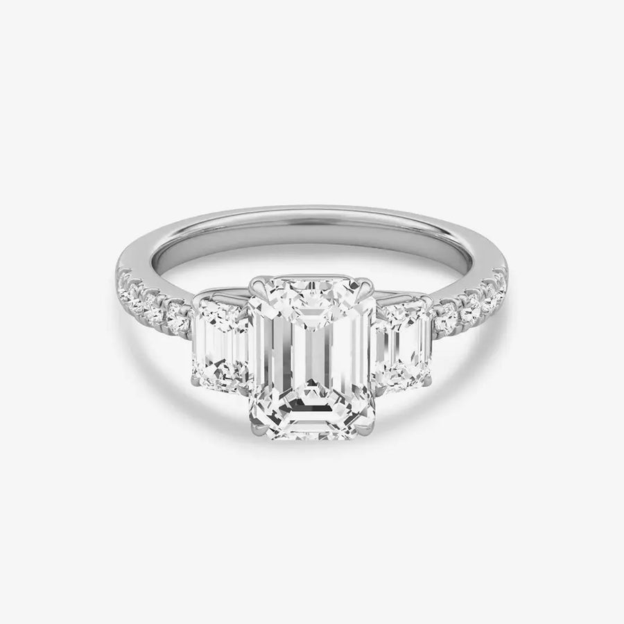 Caelia Klassischer Ring 925 Sterling Silver, 18K Gold