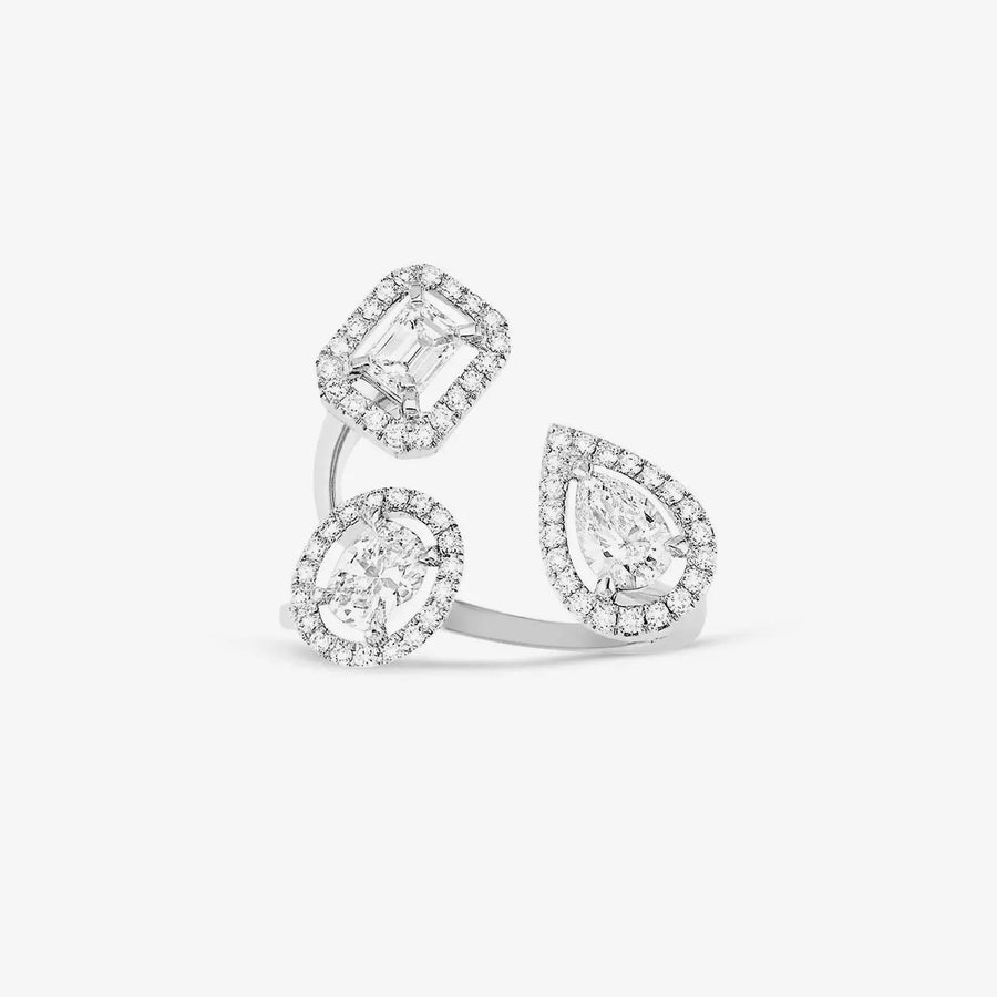Celestia Aura Ring 925 Sterling Silver, 18K Gold