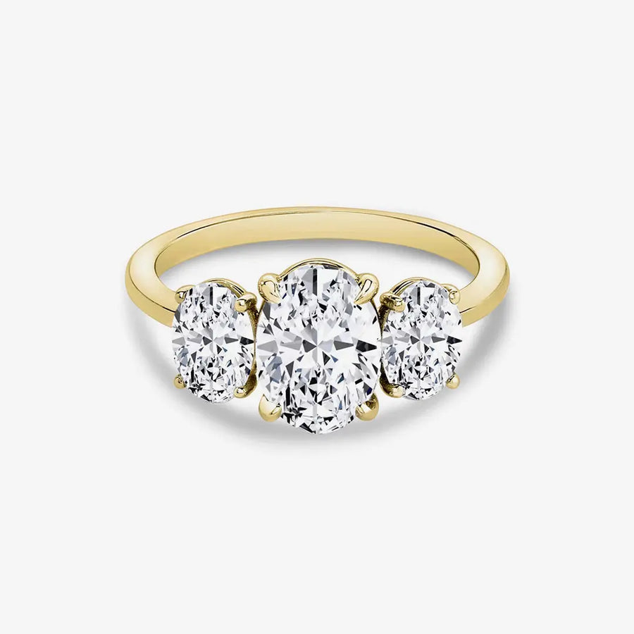 Celine-Ring 925 Sterling Silver, 18K Gold