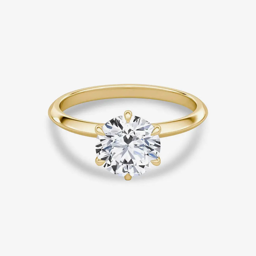Clara Ring 925 Sterling Silver, 18K Gold