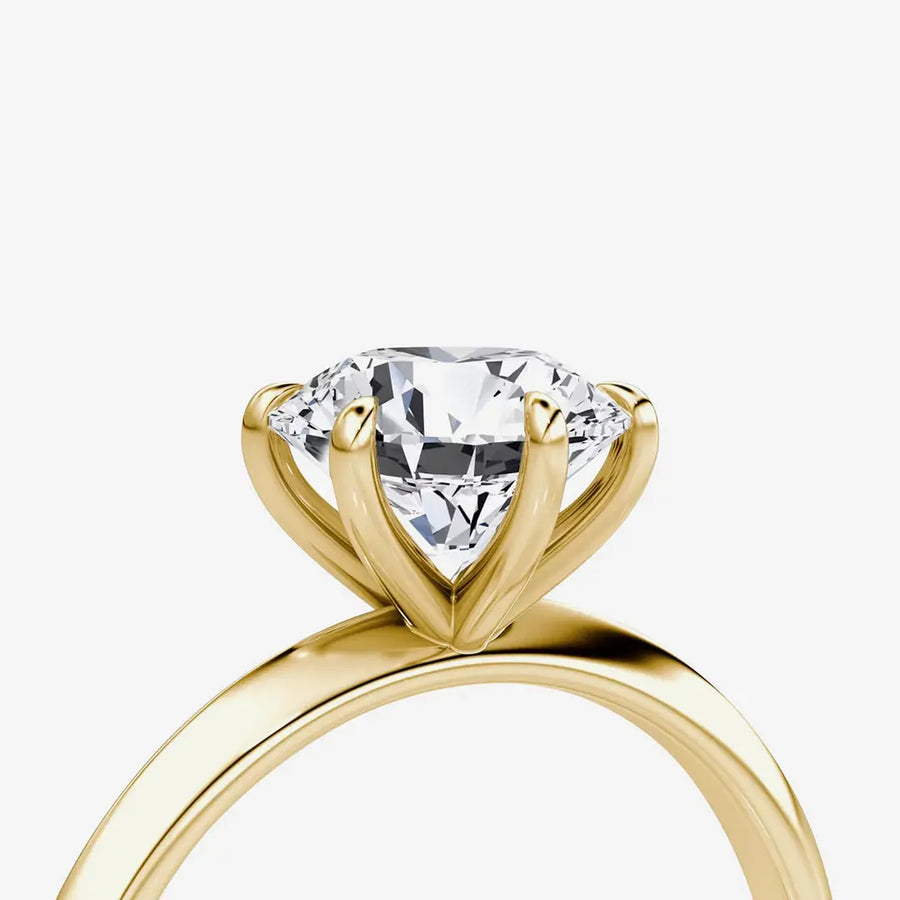 Clara-Ring 925 Sterling Silver, 18K Gold