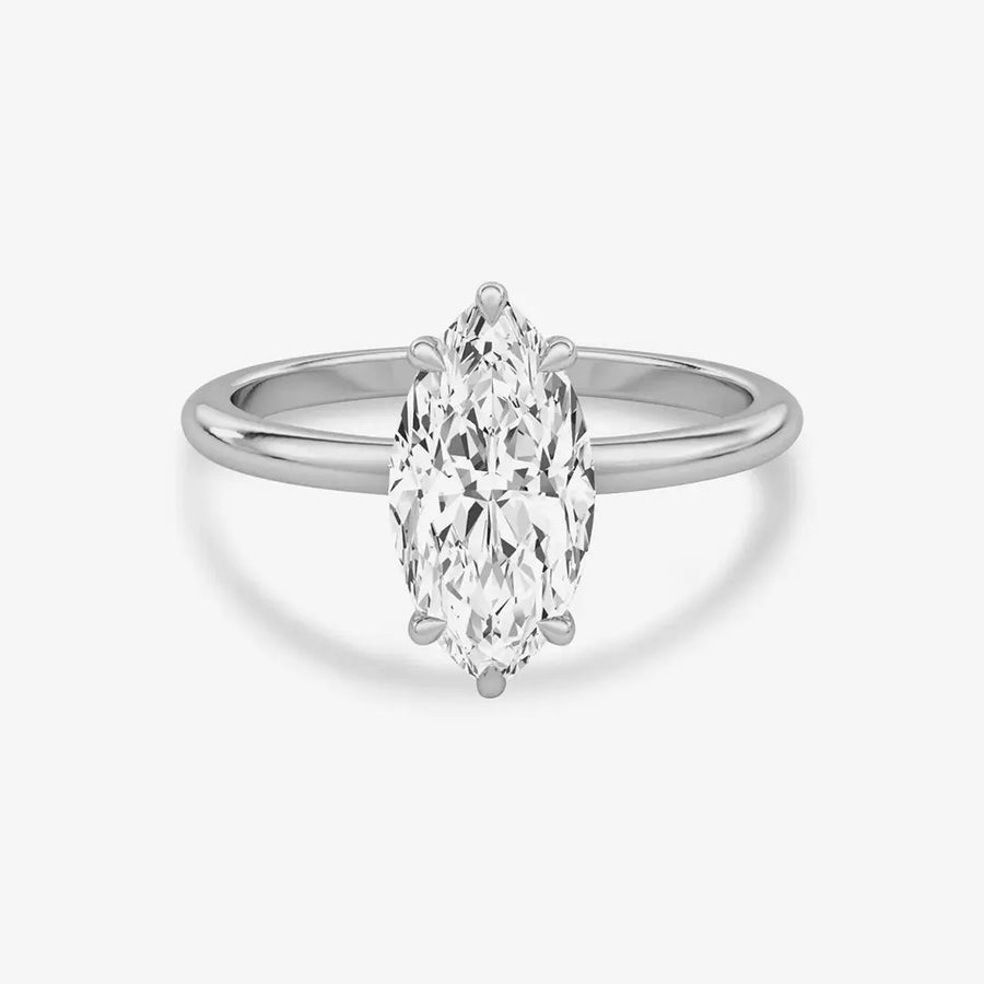Clarisse Ring 925 Sterling Silver, 18K Gold