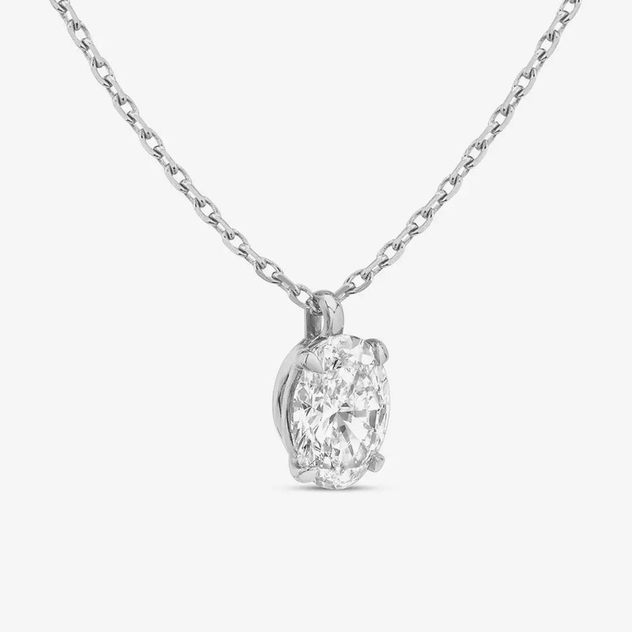 Claude Halskette 925 Sterling Silver, 18K Gold