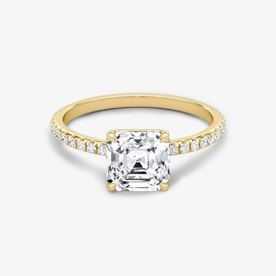 Ella Ring 925 Sterling Silver, 18K Gold