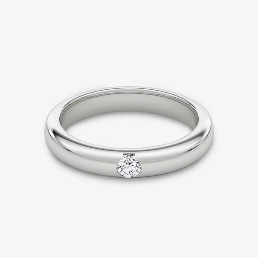 Estelle Ring 925 Sterling Silver, 18K Gold