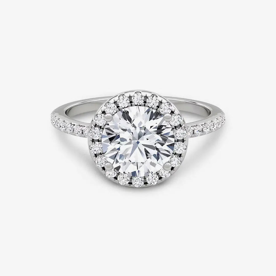 Ewigkeitsring 925 Sterling Silver, 18K Gold