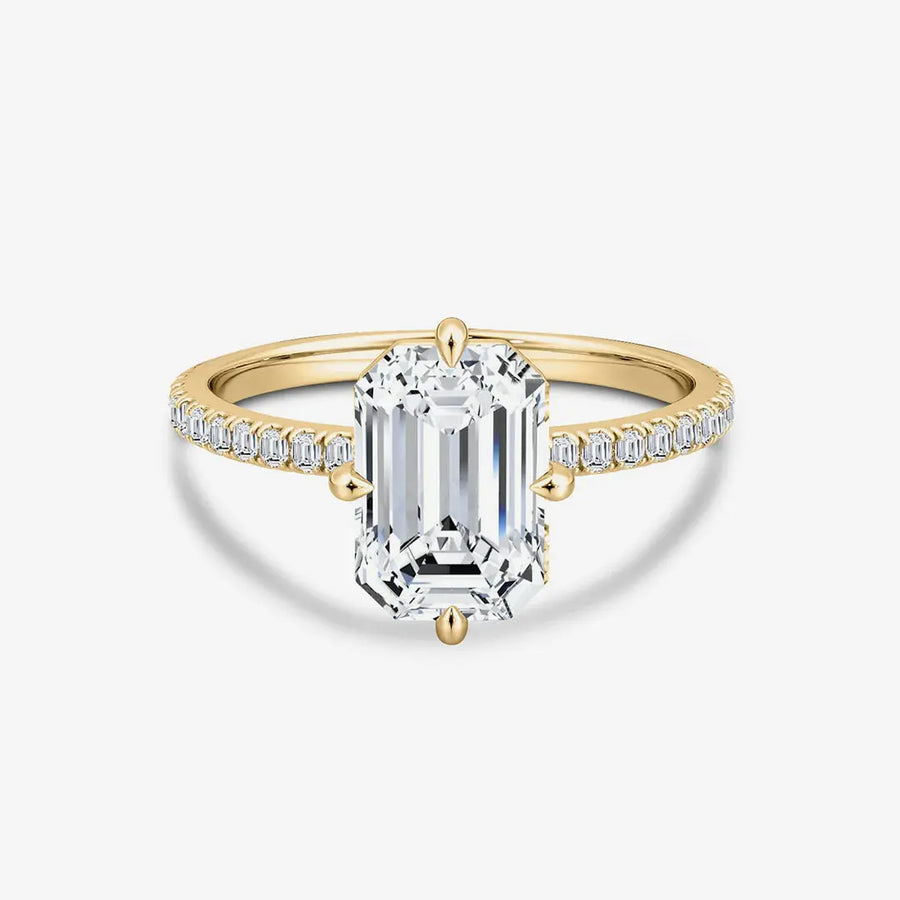 Unendlicher Ring 925 Sterling Silver, 18K Gold