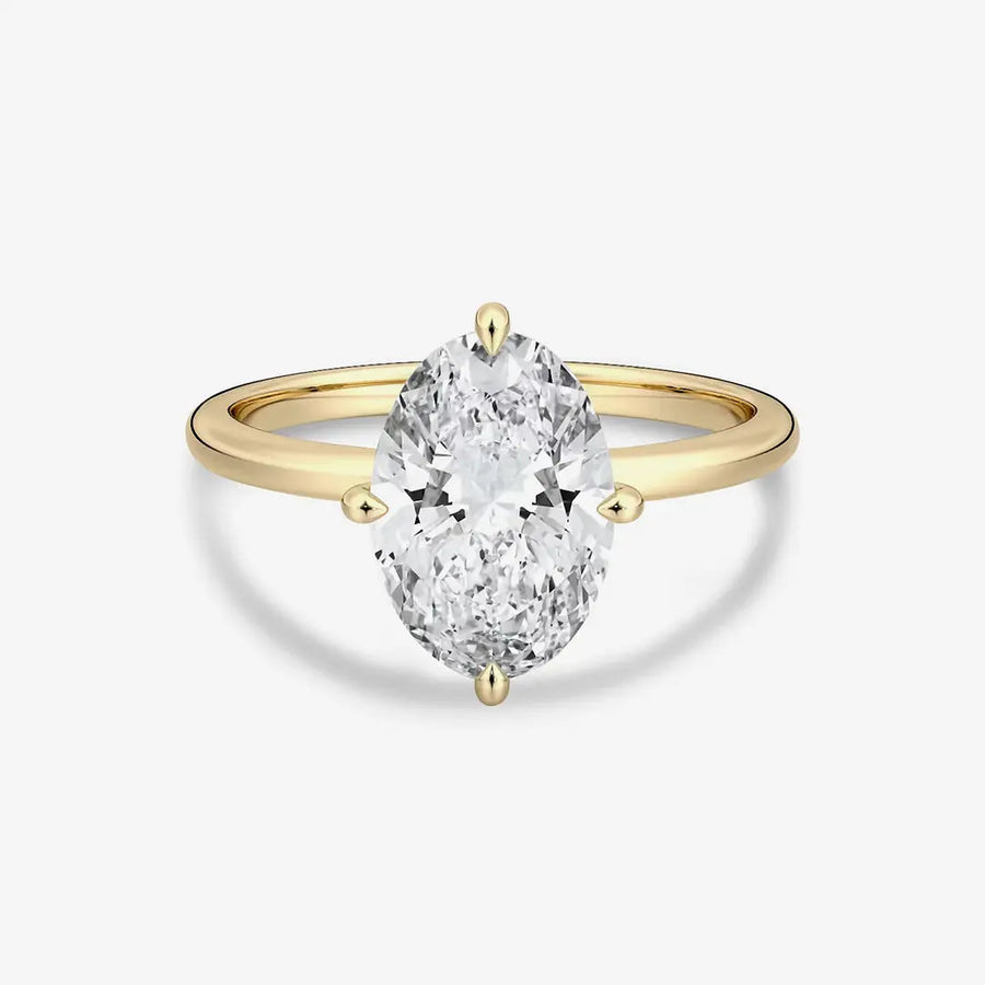 Juliette-Ring 925 Sterling Silver, 18K Gold