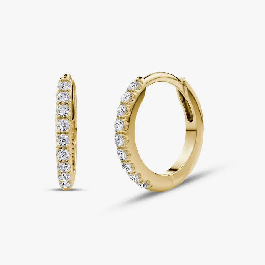 Julliette Ohrringe 925 Sterling Silver, 18K Gold