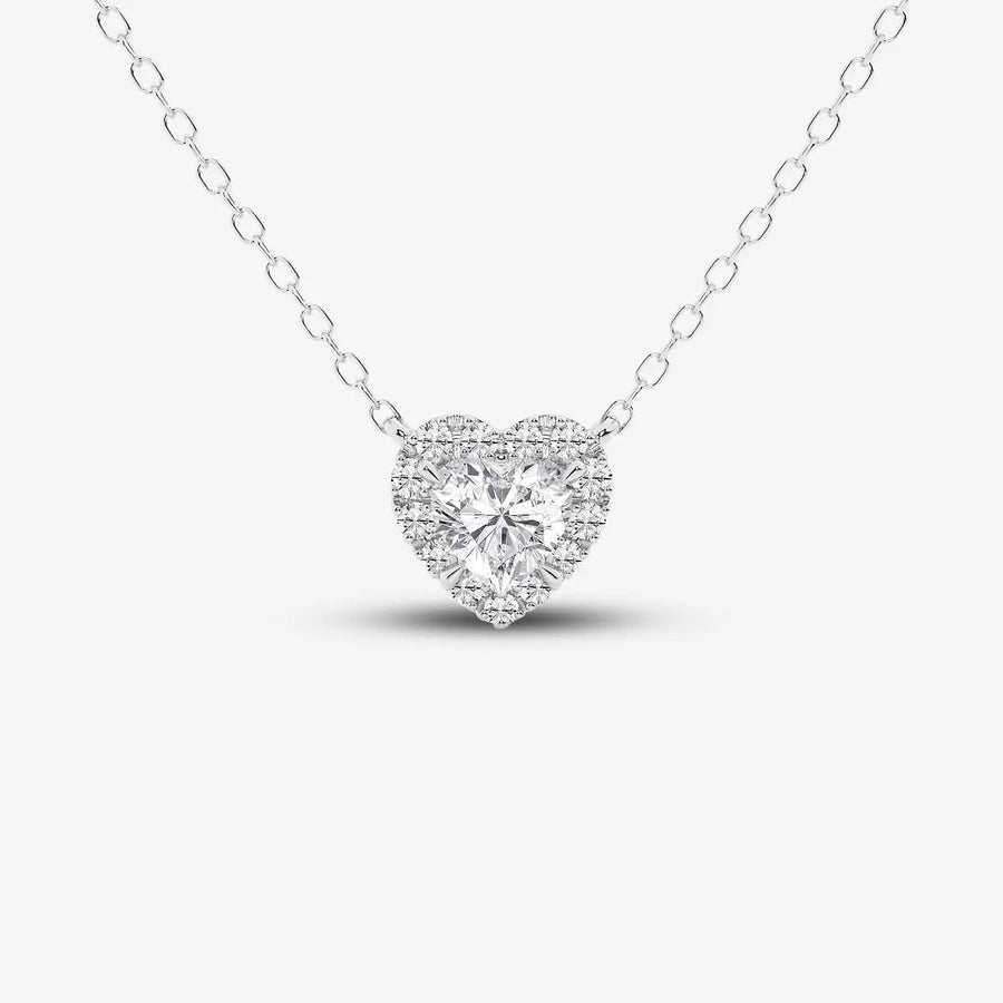 Liebes-Halskette 925 Sterling Silver, 18K Gold