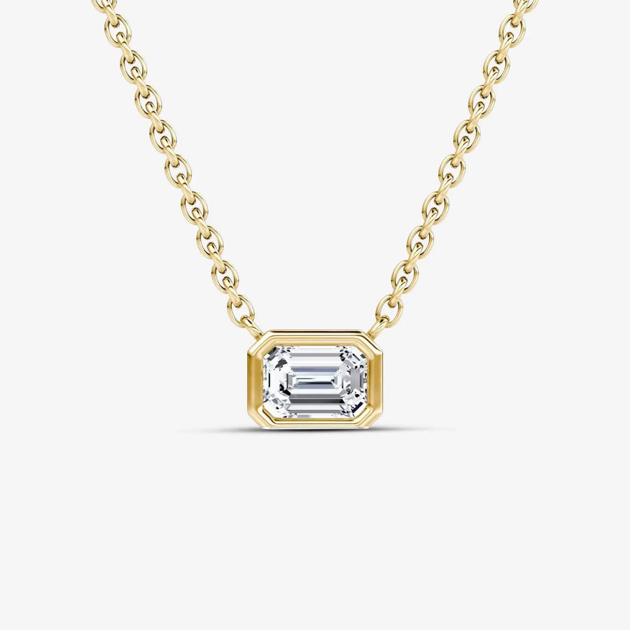 Lirae Halskette 925 Sterling Silver, 18K Gold