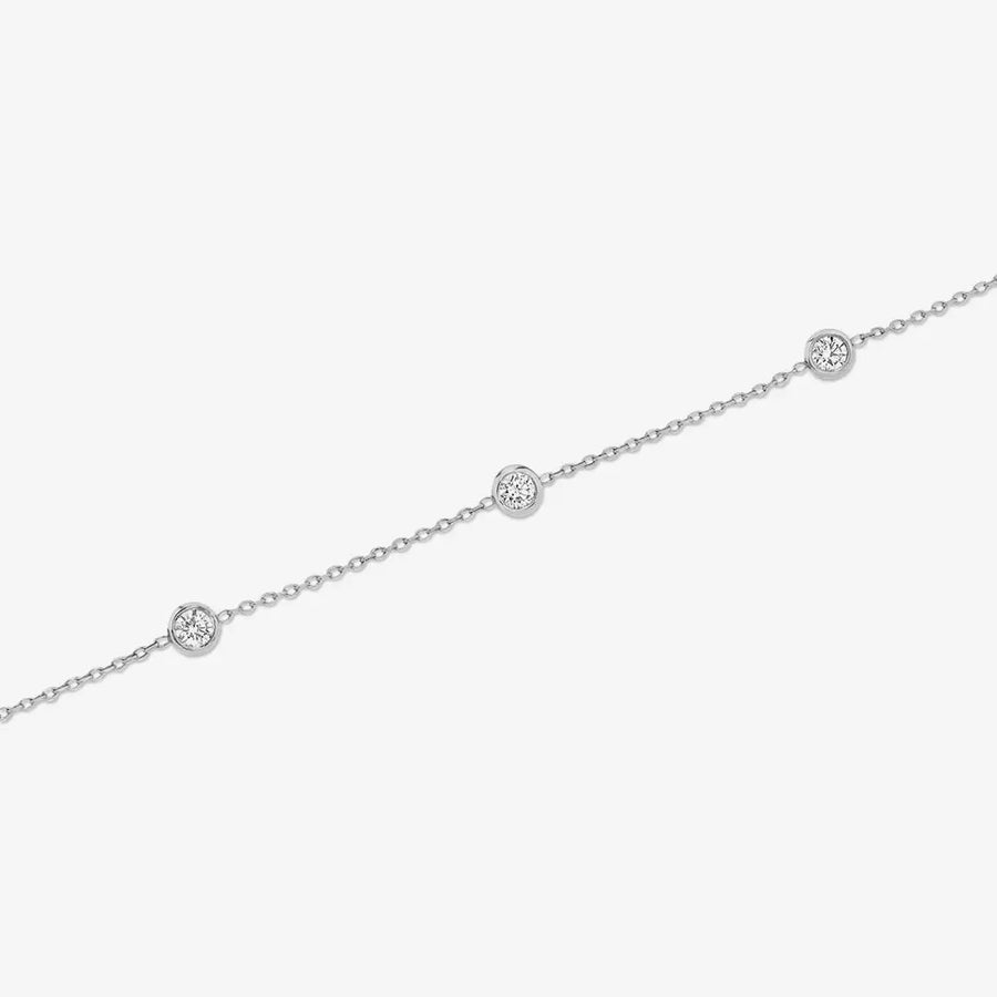 Mae-Armband 925 Sterling Silver, 18K Gold