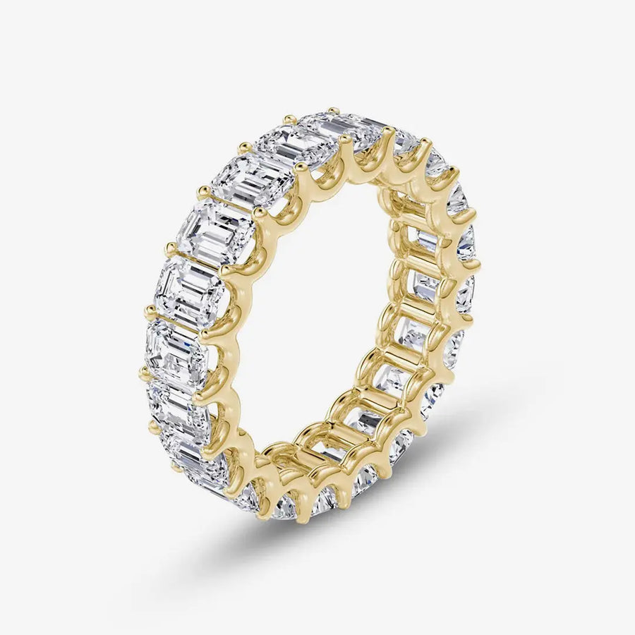 Serenity-Ring 925 Sterling Silver, 18K Gold