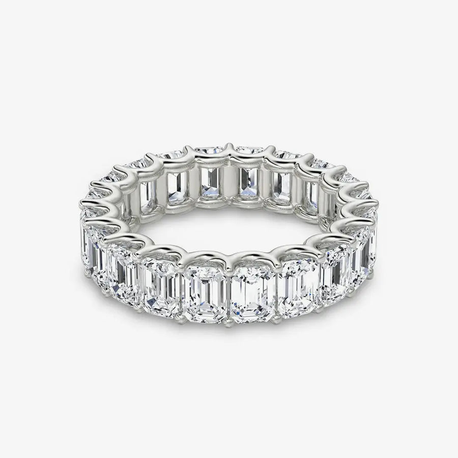 Serenity-Ring 925 Sterling Silver, 18K Gold