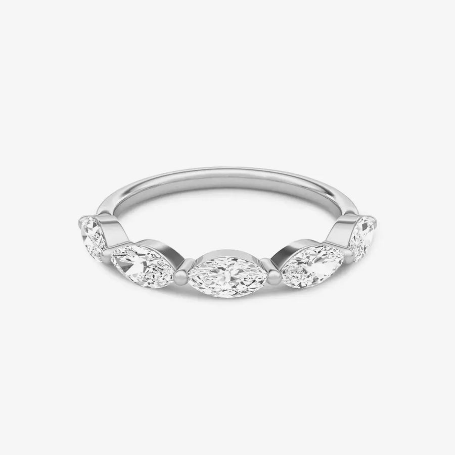Sylvie-Ring 925 Sterling Silver, 18K Gold