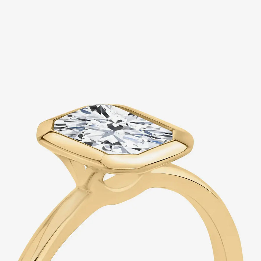 Adelie Ring 925 Sterling Silver, 18K Gold