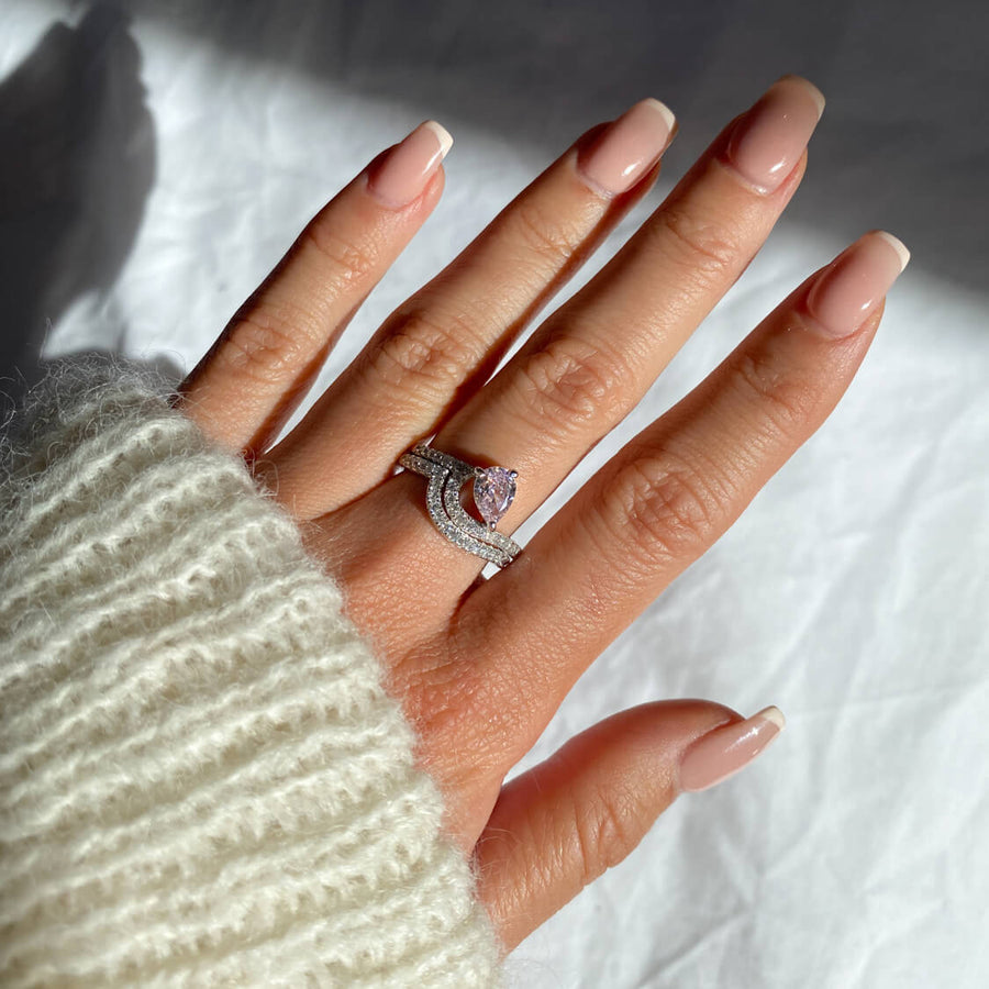Pavé Perle Ring Objkts