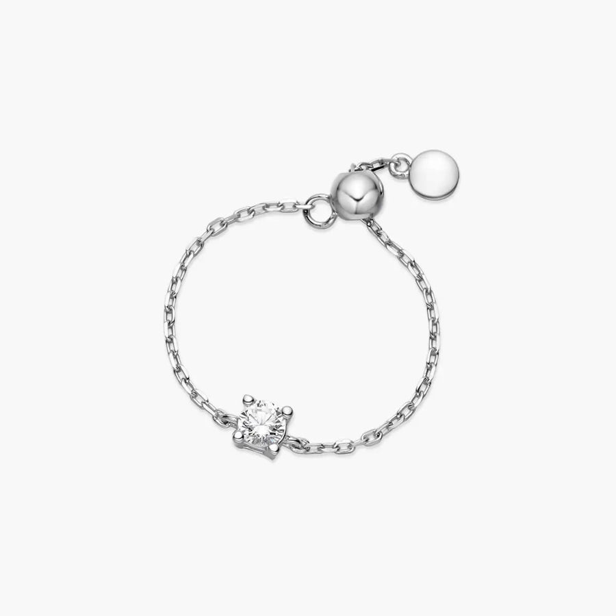Dainty Round Chain Ring Objkts