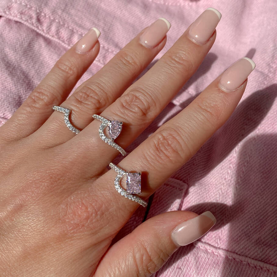 Pavé Perle Ring Objkts